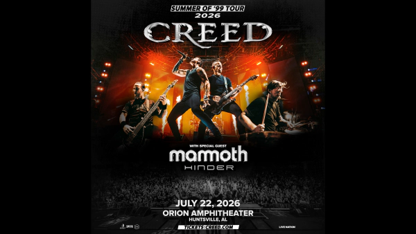 Win tickets to see Creed at Orion!