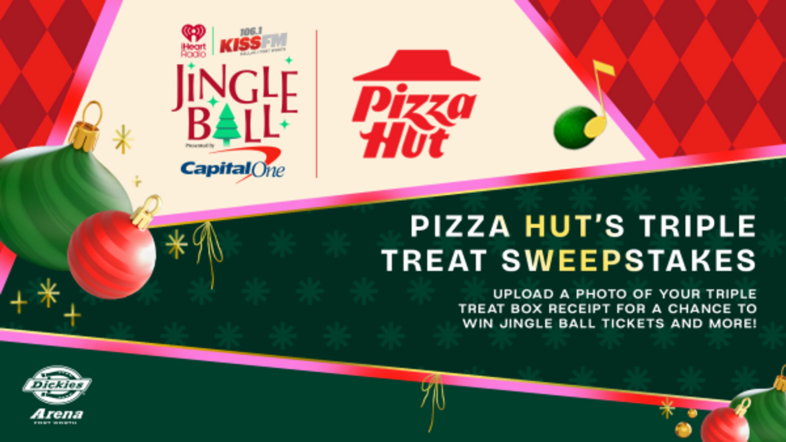 Pizza Hut’s Triple Treat Sweepstakes