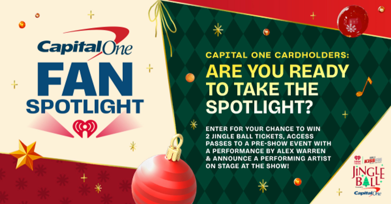 iHeartRadio Jingle Ball Capital One Fan Spotlight
