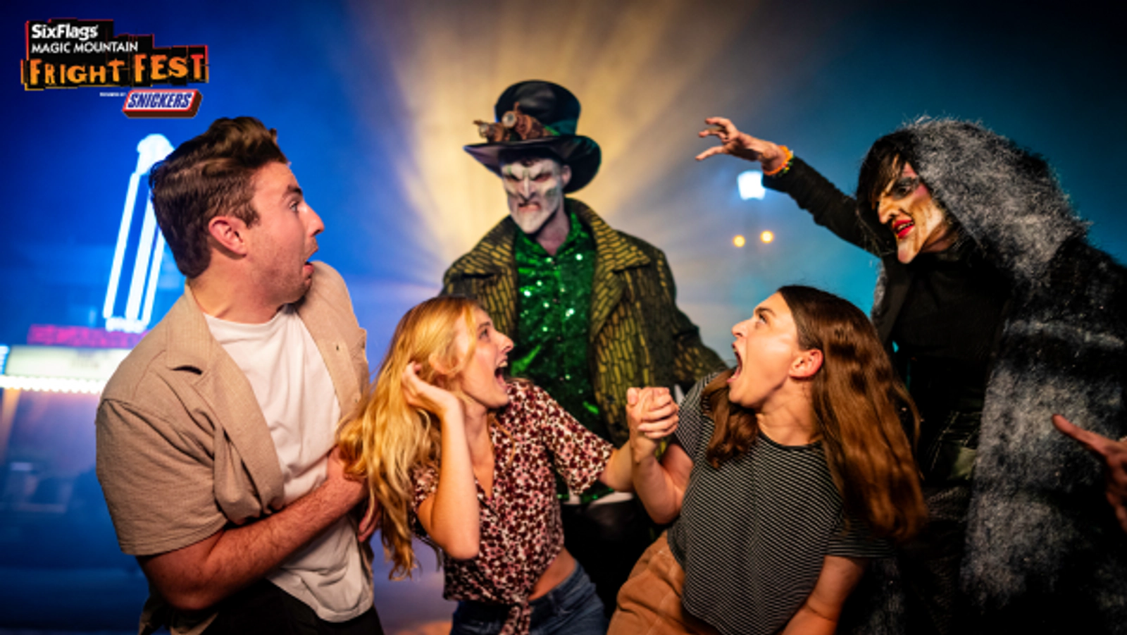 Enter below for a chance to win tickets to Magic Mountain's Fright Fest!!
