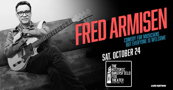 Win Tickets to see Comedian Fred Armisen at the Fox Theatre on 10/24!