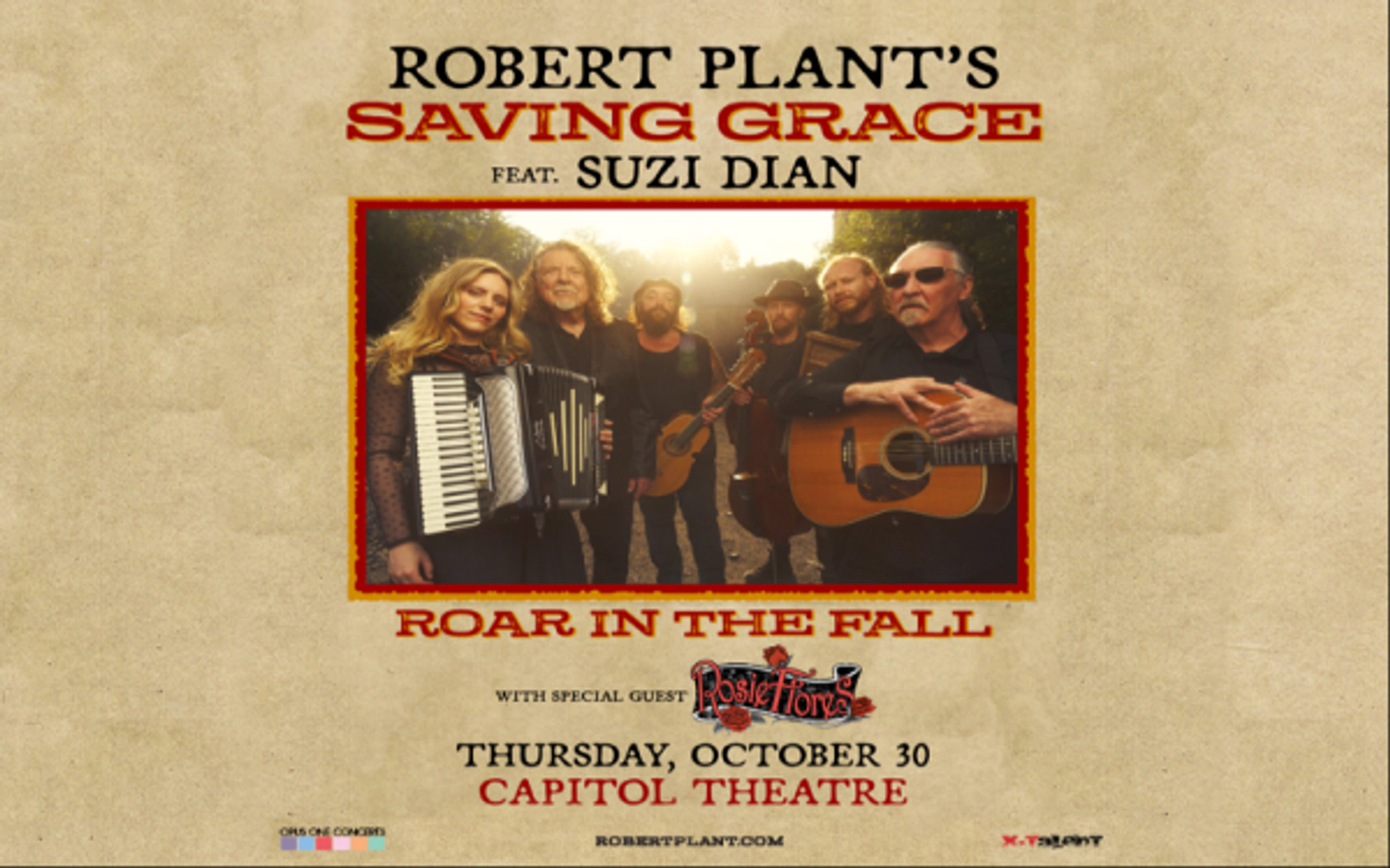 SOLD OUT: ROBERT PLANT’S SAVING GRACE FT. SUZI DIAN