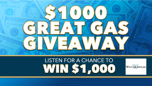 $1,000 Great Gas Giveaway
