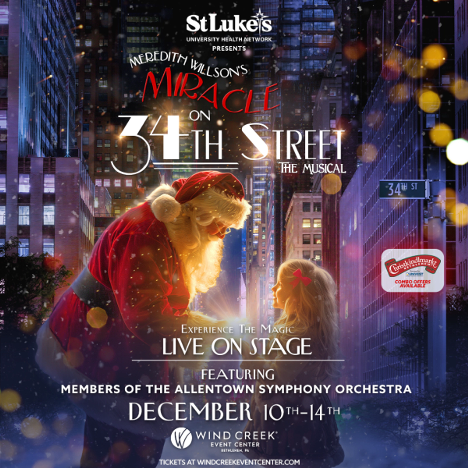 Win Tickets to Meredith Wilson's Miracle on 34th Street The Musical!