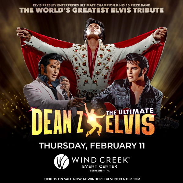 Register to win tickets to see Dean Z – The Ultimate Elvis!
