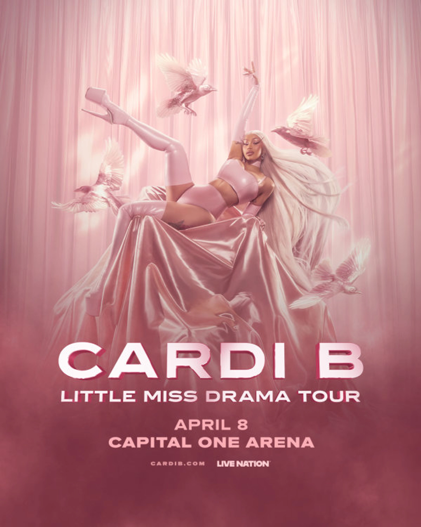 Cardi B | Capital One Arena 4/8/26 | Win on-air with YMS!