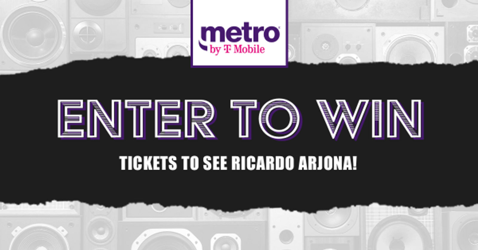 DC - Metro by T-Mobile Ricardo Arjona Concert Ticket Promotion