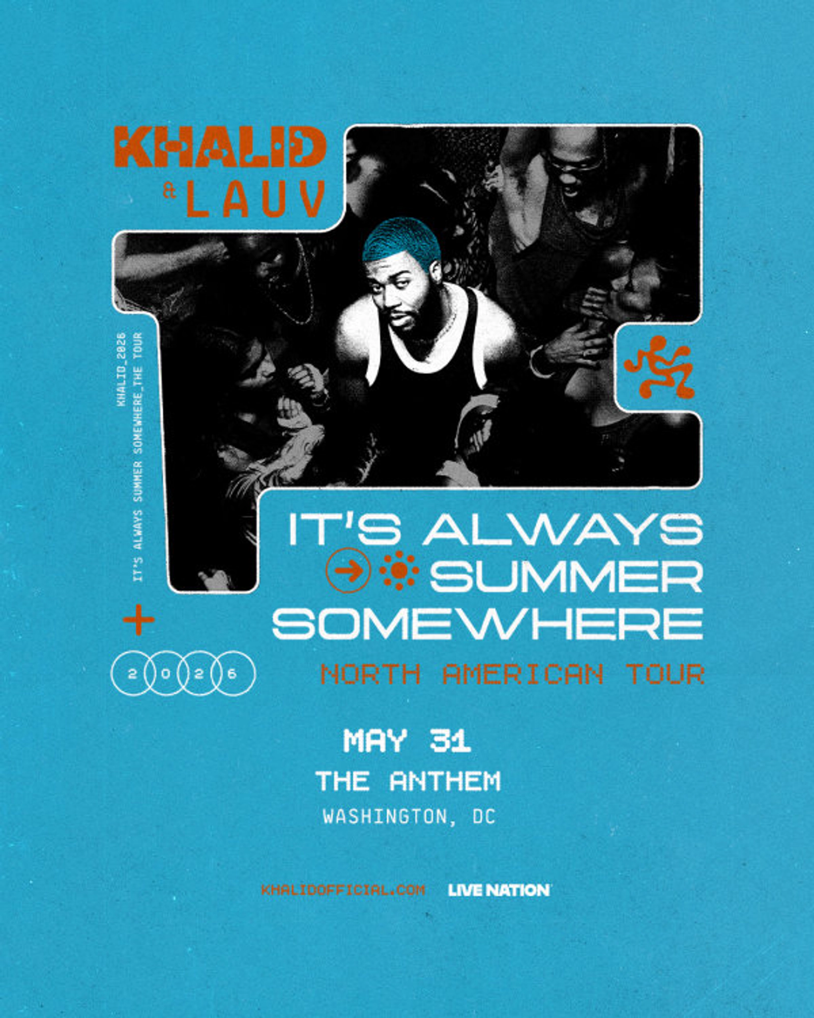 Khalid | The Anthem 5/31/26 | Win on-air with Elizabethany!