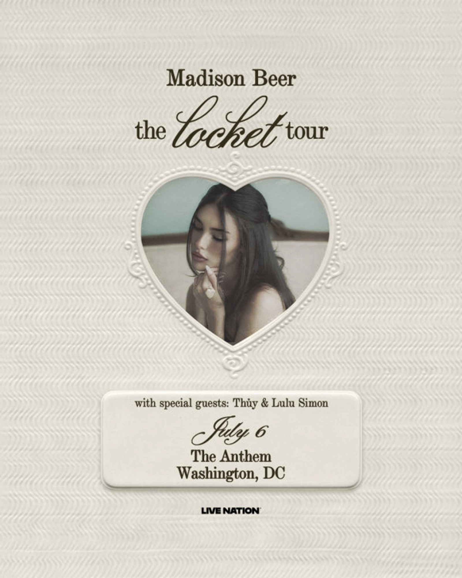 Madison Beer | The Anthem 7/6/2026 | Win on-air with YMS!