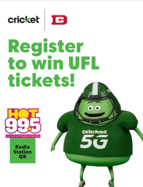 Enter To Win | UFL Tickets from Cricket Wireless | 5/9 & 5/31