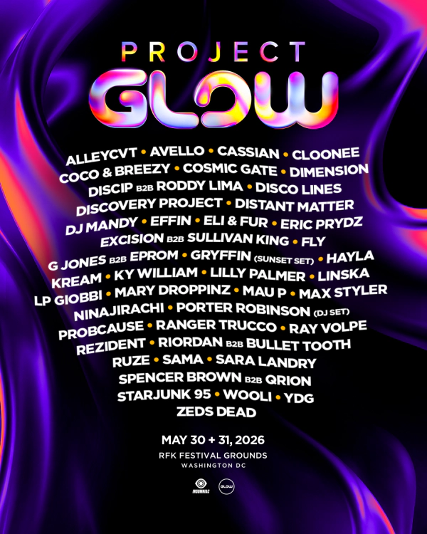 Project Glow | RFK Festival Grounds 5/30 & 5/31 | Win on-air with Nick Gomez!