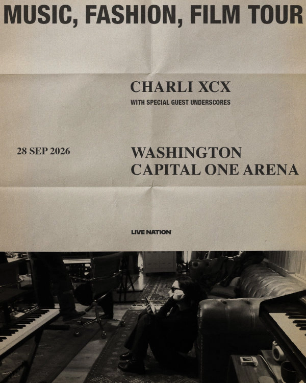 Charli XCX | Capital One Arena 9/28/26 | Win on-air with Elizabethany
