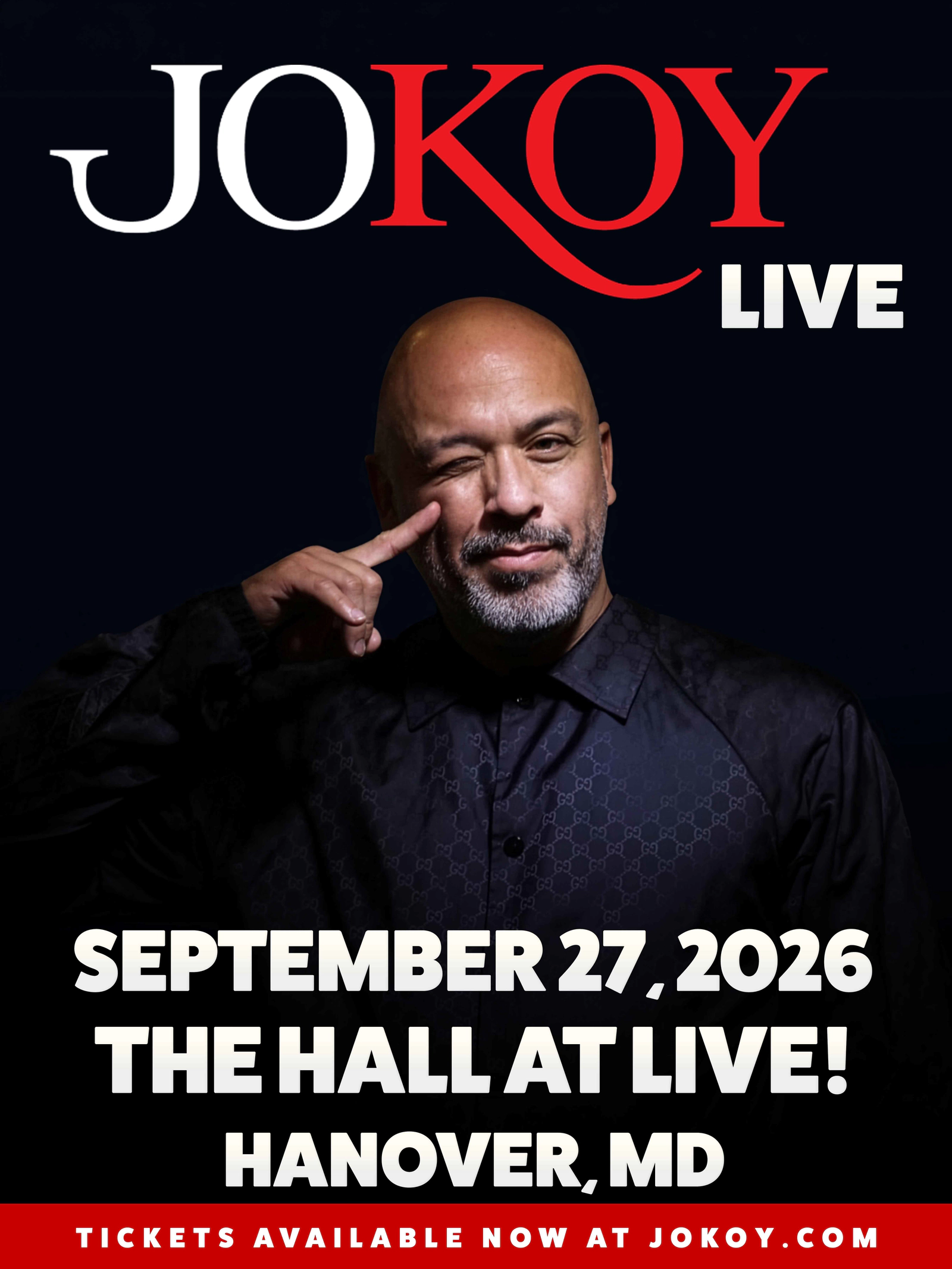 Win Tickets | Jo Koy @ The HALL at Live! | 9/27/26