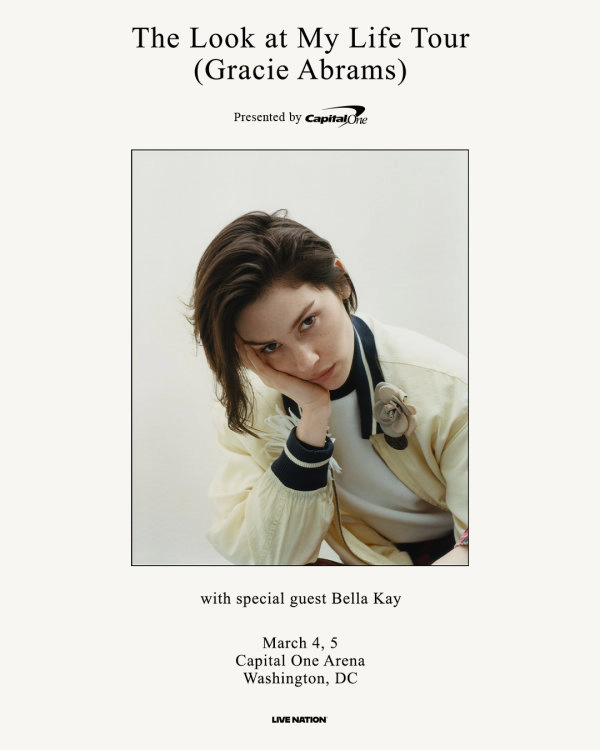 Gracie Abrams | Capital One Arena 3/4/26 | Win on-air!