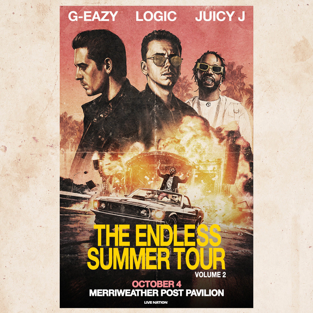 Win Tickets | Logic & G-Eazy @ Merriweather Post Pavilion | 10/4/2026