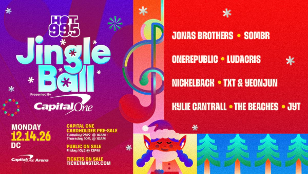 Jingle Ball | Capital One Arena 12/14/26 | Win on-air!