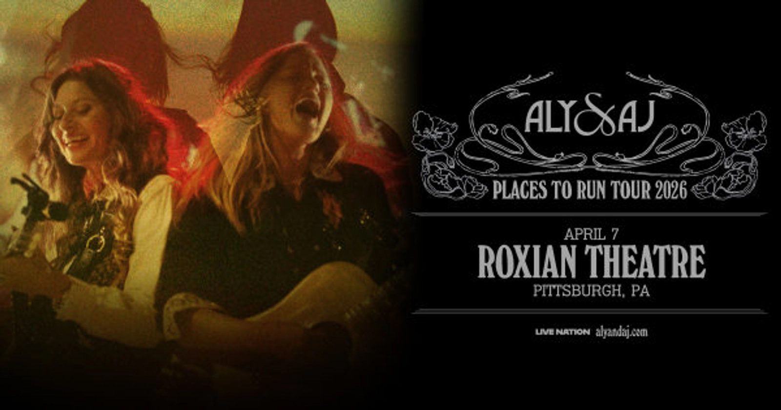 Win tickets to see Aly & AJ at the Roxian Theatre!