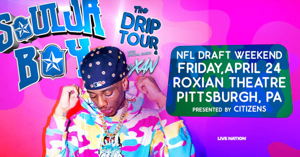 Win tickets to see Soulja Boy at the Roxian Theatre!