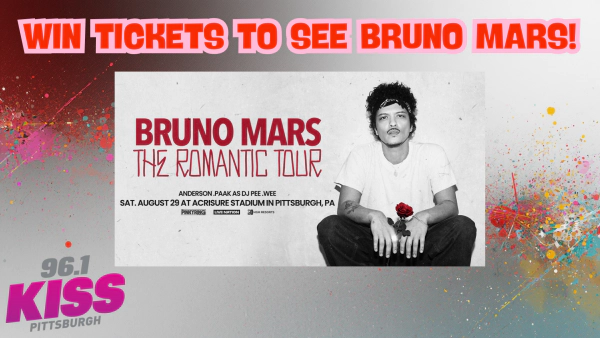 Bruno Mars Talkback with 96.1 KISS!