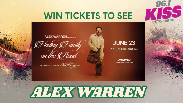 Alex Warren Talkback with 96.1 KISS!