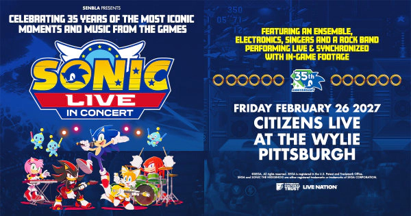 Win tickets to see Sonic Live in Concert at Citizens Live at the Wylie!