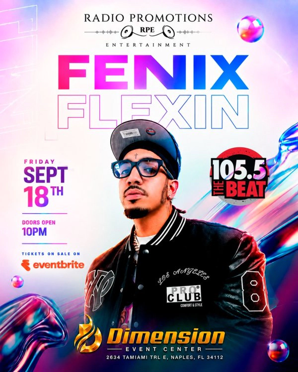 WIN TICKETS TO SEE FENIX FLEXIN IN NAPLES