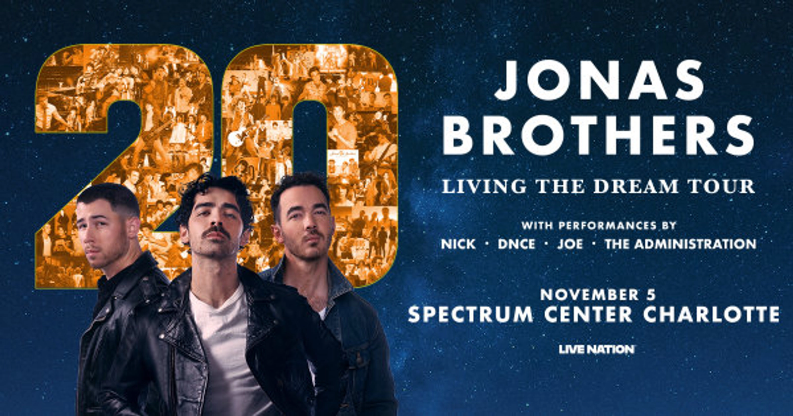 Enter to Win Tickets to Jonas Brothers at the Spectrum Center!