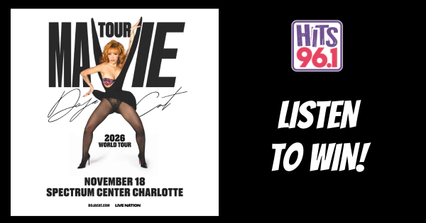 Listen to Win tickets to Doja Cat in Charlotte!
