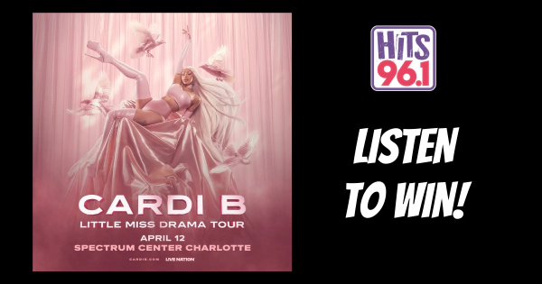 Listen to win tickets to Cardi B in Charlotte!