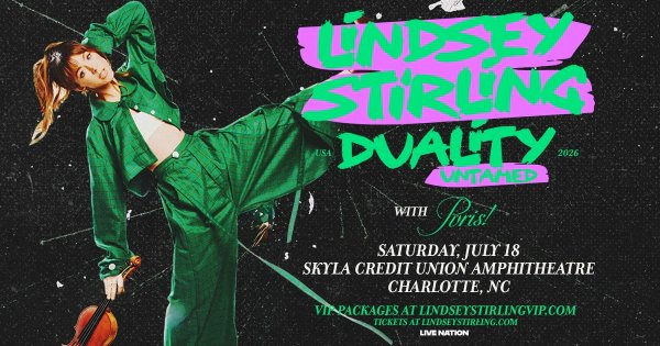 Enter to win to see Lindsey Stirling at Skyla!