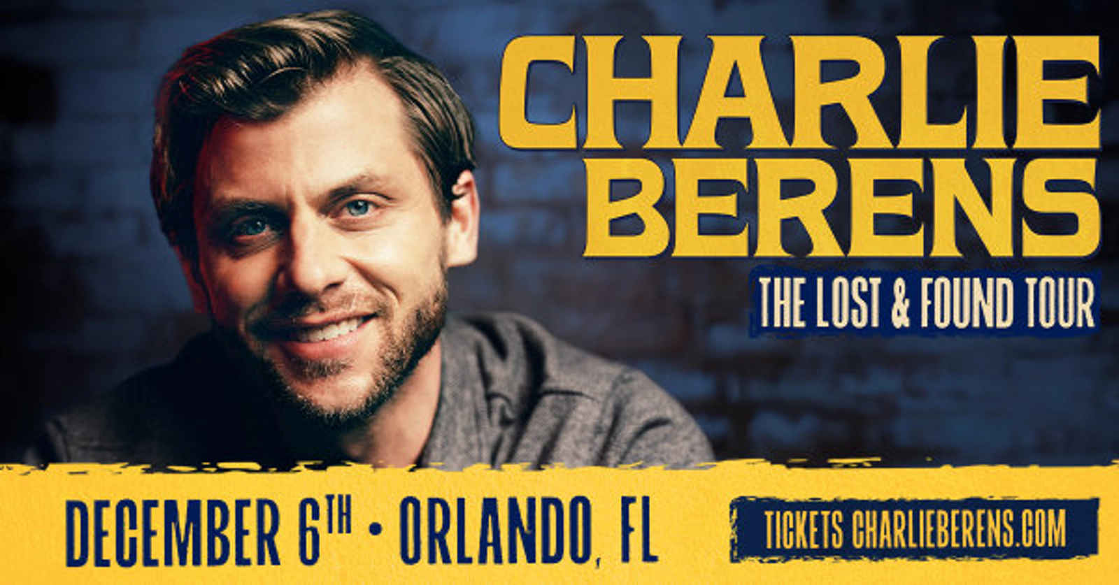 Charlie Berens at The Plaza Live 12/6/25
