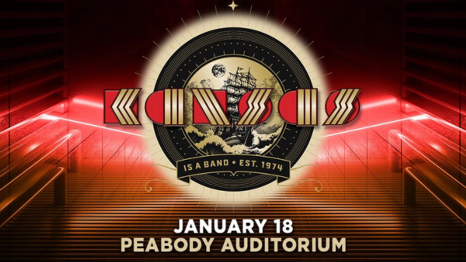 Kansas at Peabody Auditorium 1/18/26