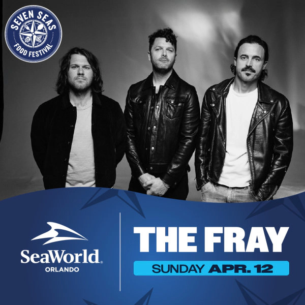 The Fray at SeaWorld’s Seven Seas Food Festival