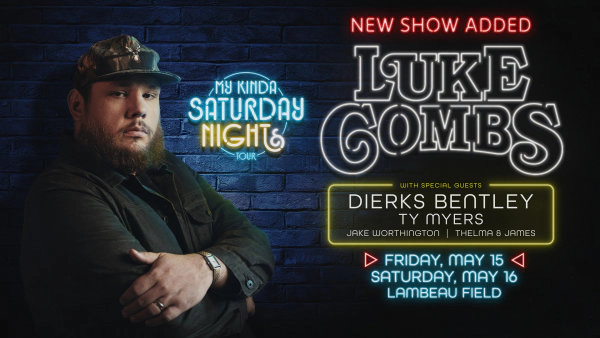 Win tickets to see Luke Combs at Lambeau Field on Friday, May 15th with the iHeartRadio Talkback Mic!