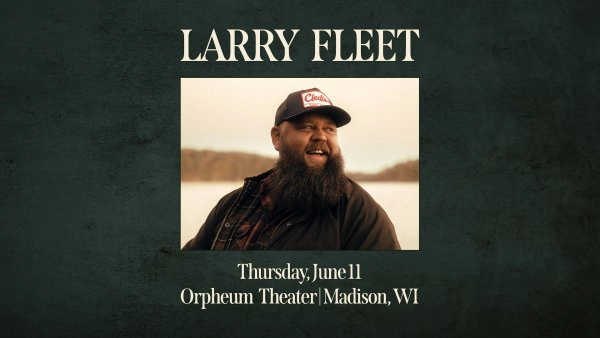 Win tickets to see Larry Fleet at the Orpheum Theater on Thursday, June 11th!