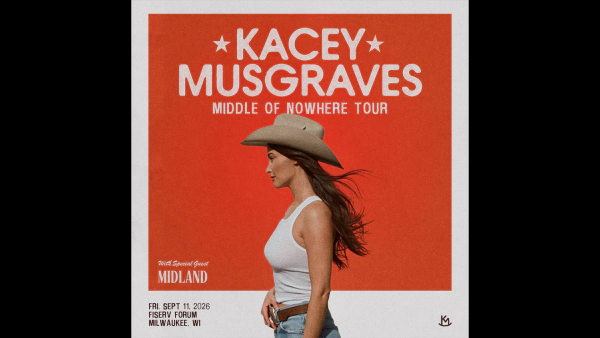 Win a pair of tickets to see Kacey Musgraves at Fiserv Forum on our Instagram!