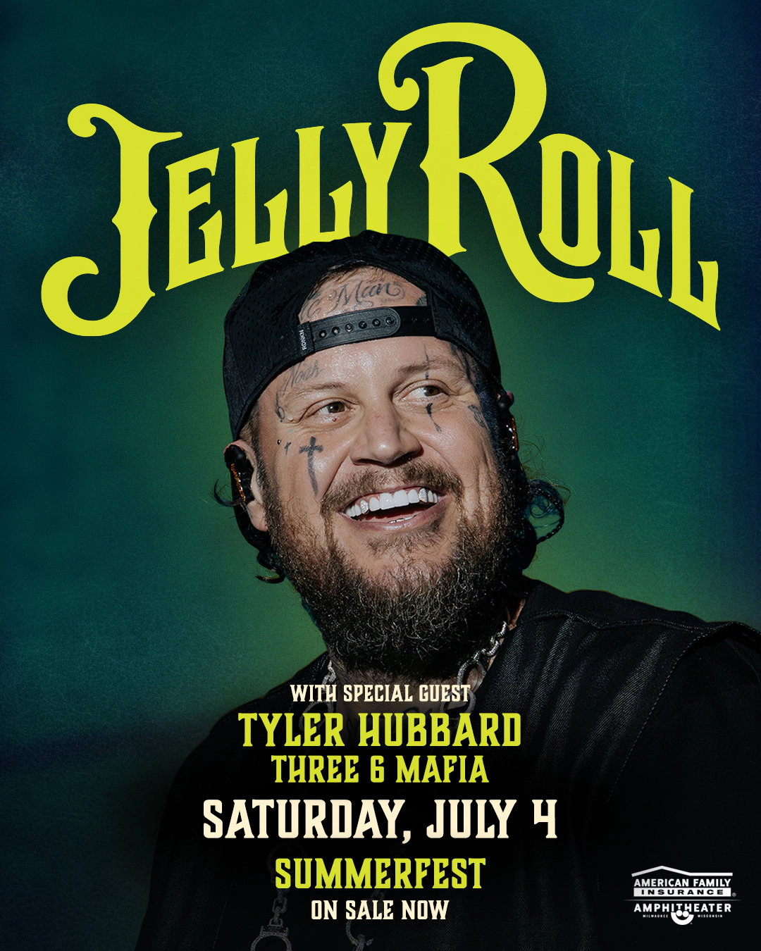 You could win a pair of tickets to see Jelly Roll at Summerfest on July 4th on our Instagram!
