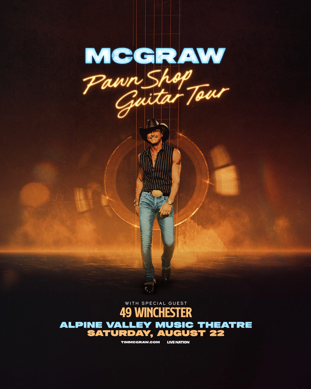 Win a pair of tickets for Tim McGraw at Alpine Valley on our Instagram!