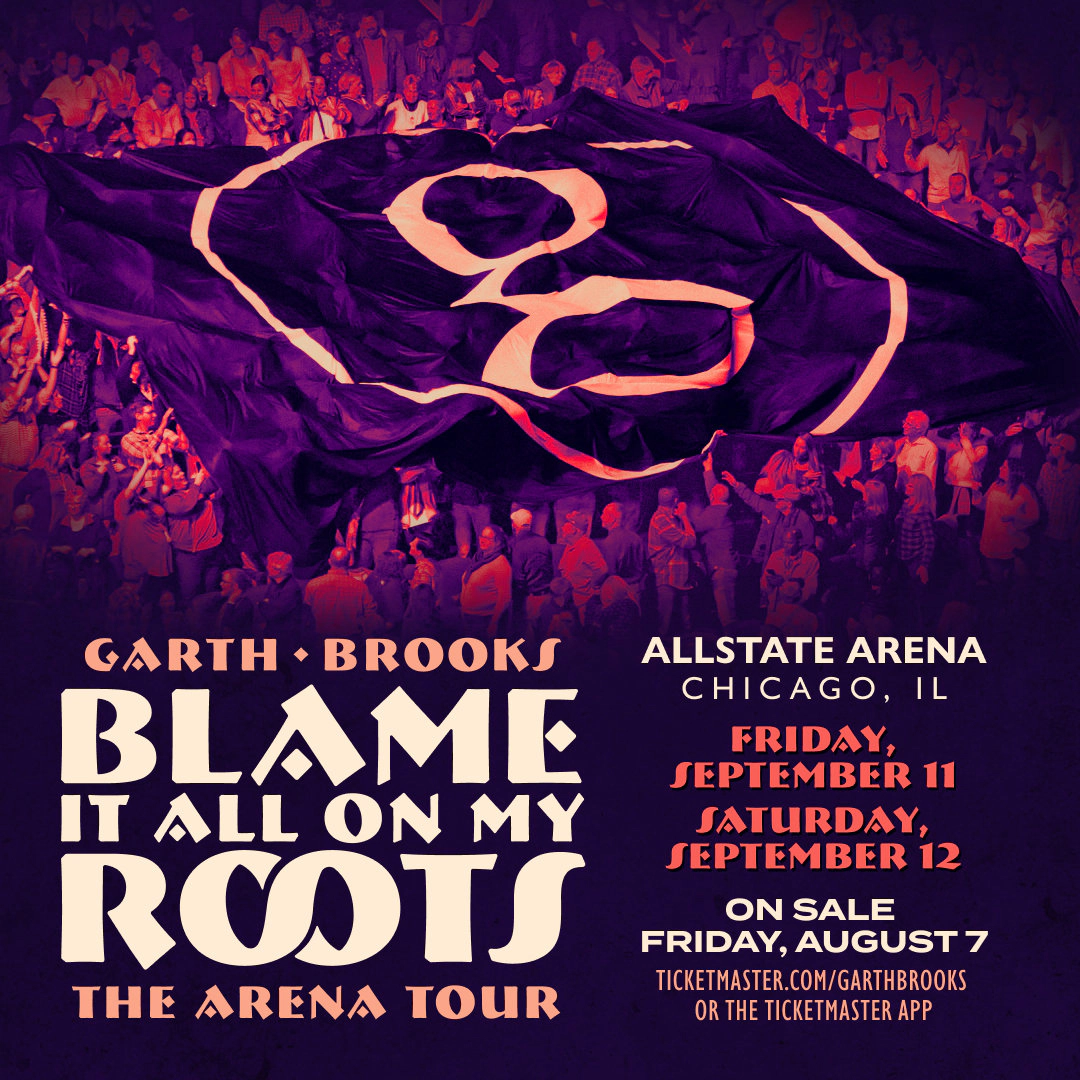 You could win a pair of tickets to see Garth Brooks at Allstate Arena on September 11th on our Instagram!