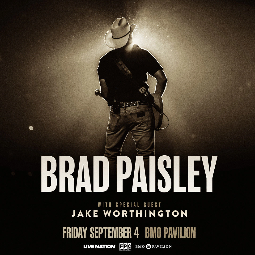 You could win a pair of tickets to see Brad Paisley on our Instagram!
