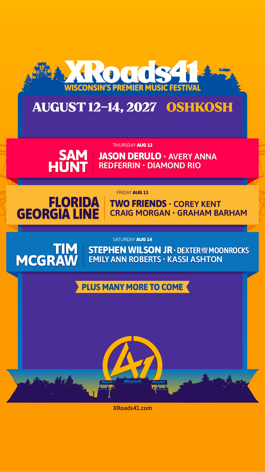 You could win weekend passes to XRoads41 in Oshkosh on our Instagram!