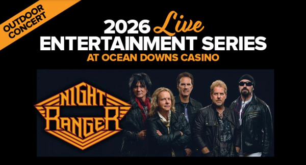 Win Night Ranger Live Tickets at Ocean Downs Casino