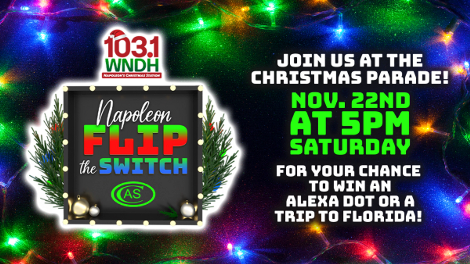 Napoleon Flip the Switch contest