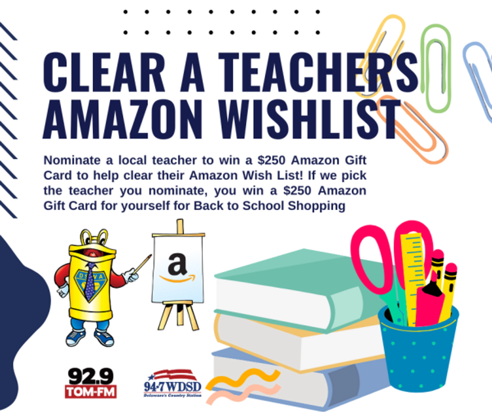 Clear a Teachers Amazon Wishlist