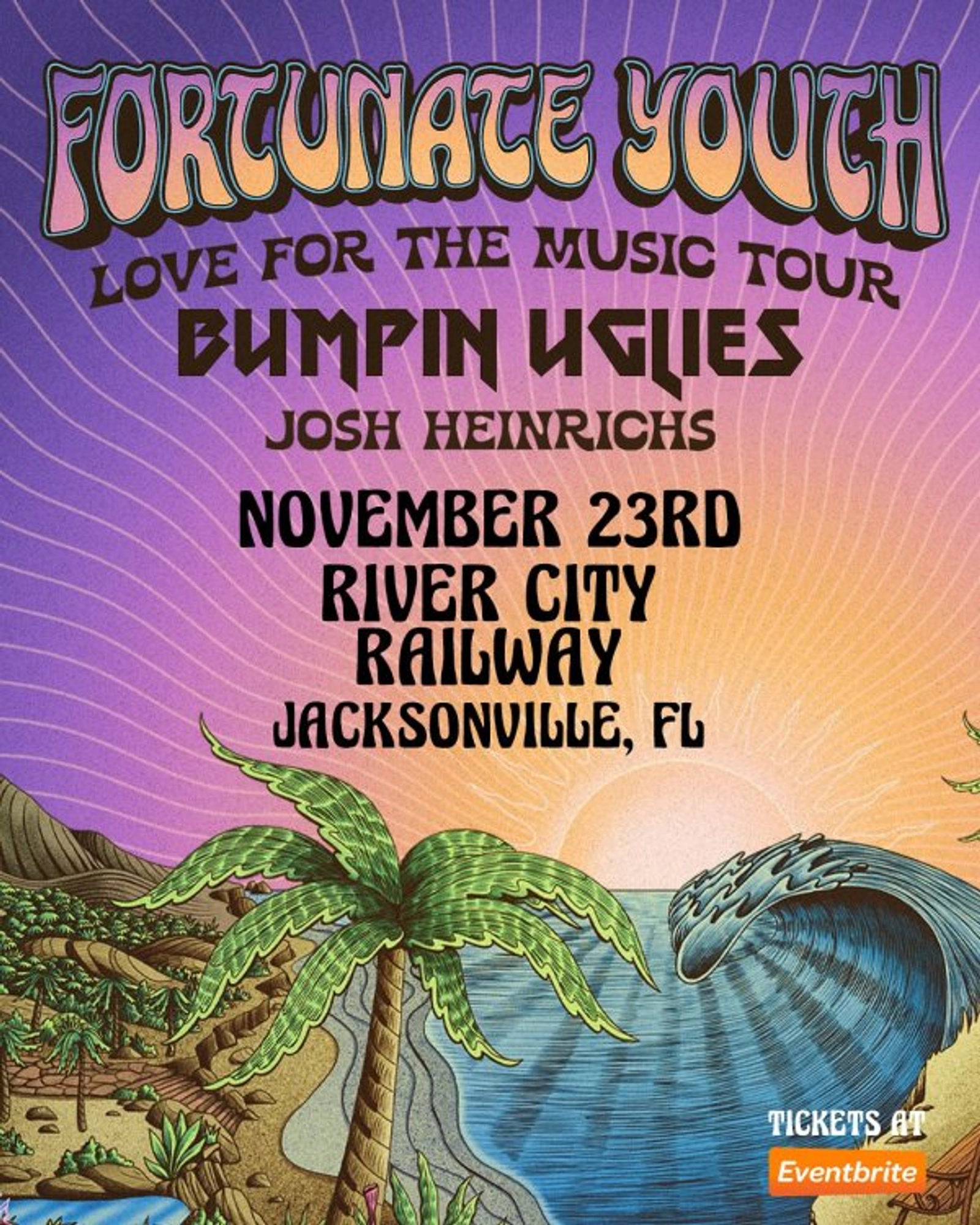 Win Tickets To Fortunate Youth At River City Railways