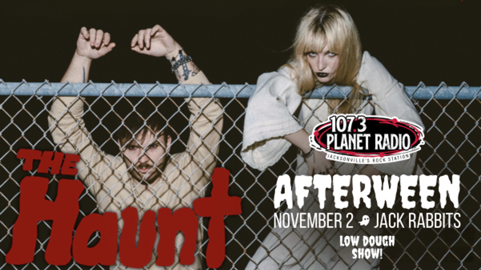 Win Tickets To 107.3 PLANET RADIO's After-Ween With The Haunt At Jack Rabbits
