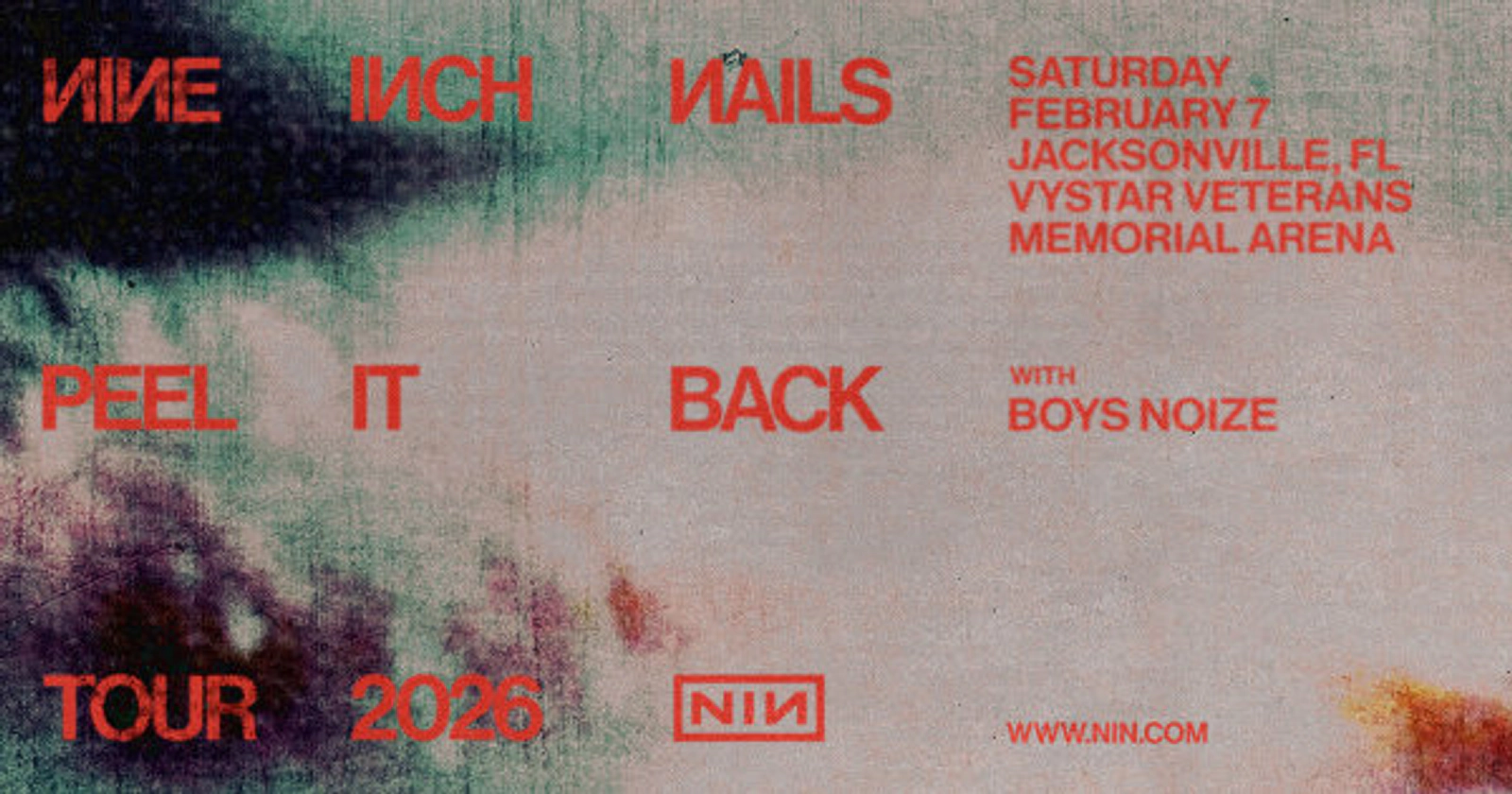 Win Tickets To See Nine Inch Nails At VyStar Veterans Memorial Arena
