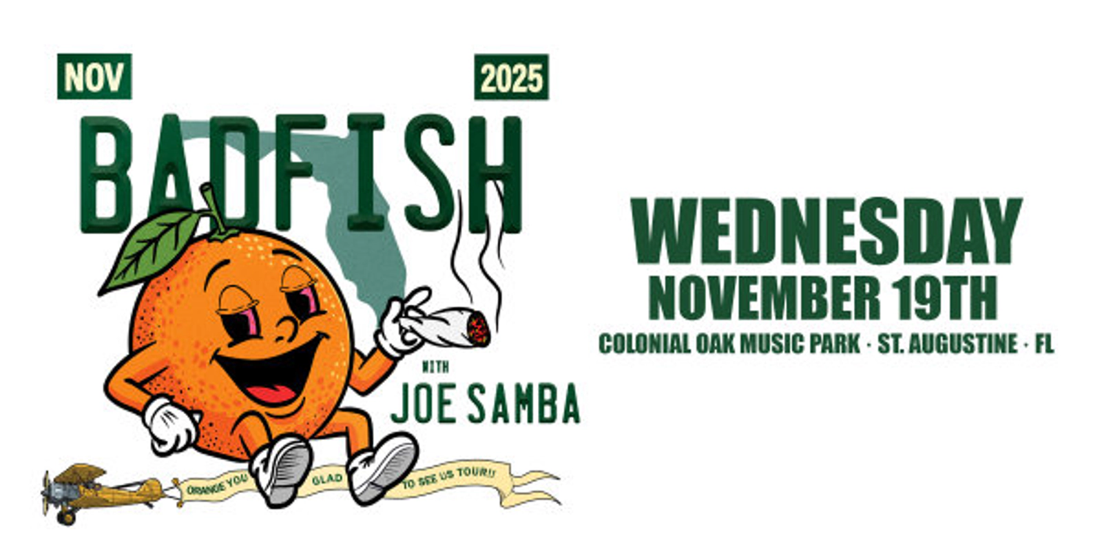 Win Tickets To Badfish "A Tribute To Sublime" w/ Joe Samba At The Colonial Oak Music Park