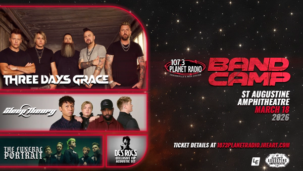 Win Ultra Backstage BBQ Experience Tickets To Band Camp See Three Days Grace, Sleep Theory & The Funeral Portrait At The Amp!