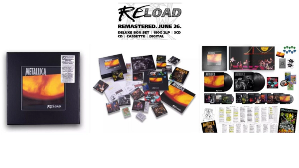 Your Chance To Win A Metallica ReLoad (Remastered) Deluxe Box Set!